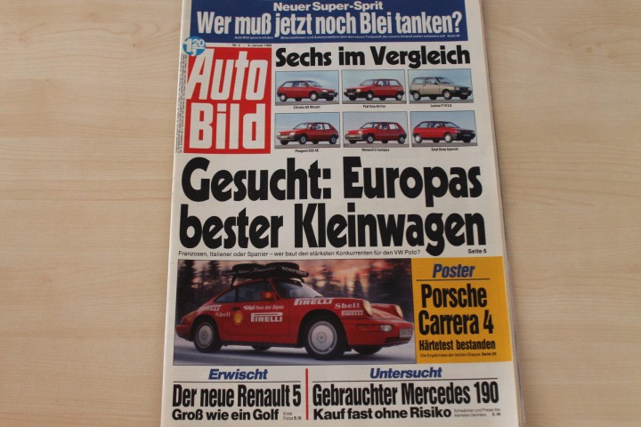 Deckblatt Auto Bild (02/1989)